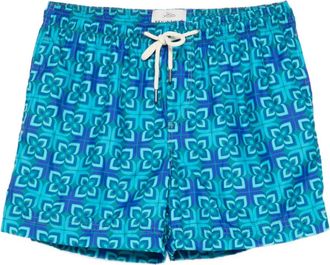 Peninsula Costume da bagno con motivo geometrico - Blu