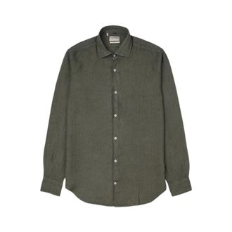 Brooksfield Stijlvol Overhemd - Heren - Casual Overhemden - Groen - 3XL - Overhemden
