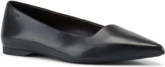 Vagabond Hermine Pointed Toe Flat in Black at Nordstrom, Size 11Us