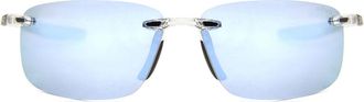 Revo RE 4059 DESCEND N Polarized 09BL Mens Sunglasses Clear Size 64