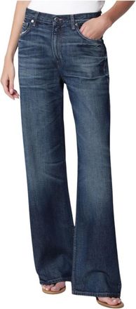 Haikure Jeans, Dames, Blauw, W24, Katoen, Korea Jeans