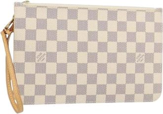 Louis Vuitton Pre-owned Clutch - Dames - Vintage Clutch - Wit - ONE Size - Vintage