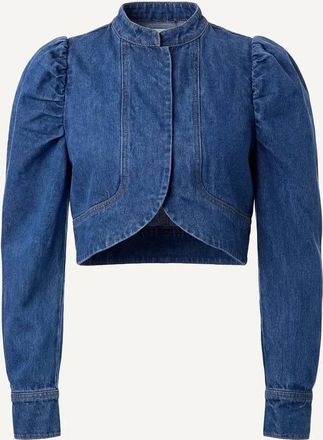 Cleobella Womens Damien Jacket In Medium Denim