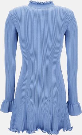 Self Portrait Abito Midi In Maglia