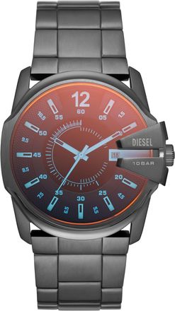 Diesel Mens Master Chief Chronograph, Gunmetal-Tone Stainless Steel Watch