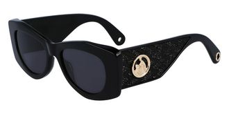 Lanvin LNV638S 008 Womens Sunglasses Black Size 52