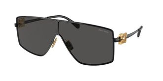 Miu Miu MU51ZS 1AB5S0 Womens Sunglasses Black Size 69
