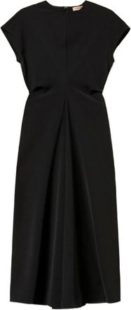 Twin-Set Abito midi drappeggiato - Nero