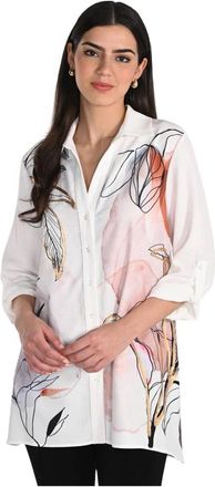 Frank Lyman Design Shirts - Dames - Overhemden - Wit - M - Overhemden