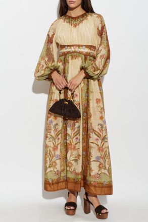 Zimmermann Dress With Lurex Thread, Womens, Multicolour