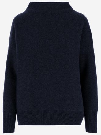 Vince Womens Cashmere Sweater Dark Navy