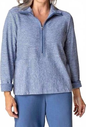 Habitat Pasadena Stripe Sierra Top In Marine
