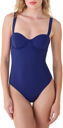 Andie Swim The Dorset Underwire One-Piece Swimsuit in Skipper at Nordstrom, Size X-Small