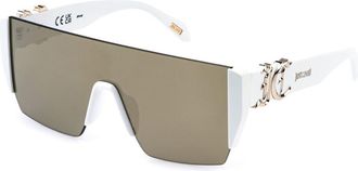Just Cavalli SJC112 847X Womens Sunglasses White Size 99