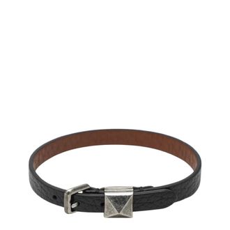 Valentino Garavani Rockstud Bracelet - Accessories - Hombre - Negro - ONE SIZE