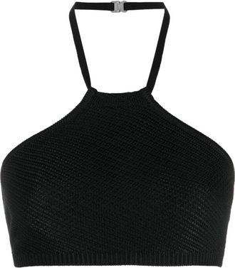 Alyx knitted buckle top - women - Viscose - S - Black