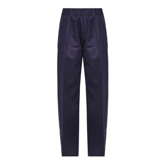 Semicouture Tapered Trousers, female, Blue, Size: XS Pantalone Jhonny