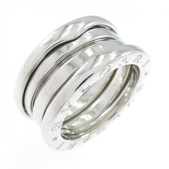 Bulgari White Gold White Gold (18K) Band Ring (Pre-Owned)