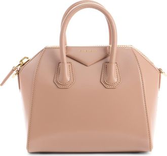 Givenchy Mini Antigona Leather Satchel in 682-Blush Pink at Nordstrom