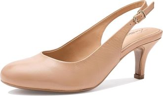 Trotters Lexi High Womens Heels Beige : 10.5 N (AA), Leather