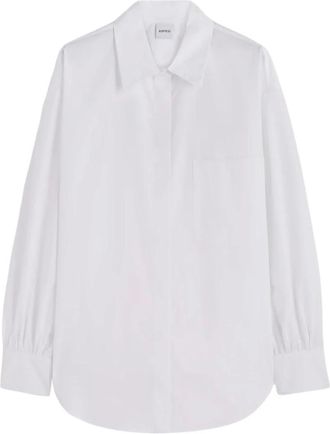 Aspesi Overhemden, Dames, Wit, L, Maternity Kleedjes