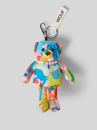 Wouf Charm mit Karabiner Modell Magic Trip Bear in Hellblau, Gr&ouml;&szlig;e 1