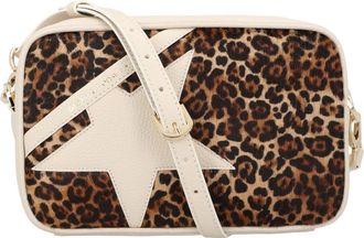 Golden Goose Star Crossbody Bag - Dames - Schoudertassen - Veelkleurig - ONE Size - Leer - Tassen