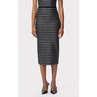 H&eacute;rve L&eacute;ger The Carina Skirt in Black at Nordstrom, Size Xx-Small