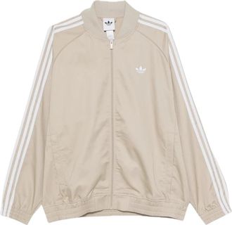 adidas SST Track Top - Heren - Trainingsjackets - Beige - XL - Katoen - Fitness