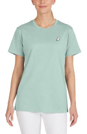 Dalix Ghost Womens Relaxed Tee in Dusty Blue at Nordstrom, Size Xx-Large