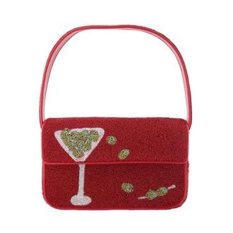 Staud Staud - Tommy Beaded Bag - Dames - Tassen - Veelkleurig - Maat: ONE Size Poliester