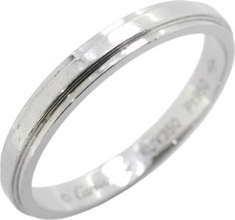 Cartier Platinum 950 Band Ring (Pre-Owned)