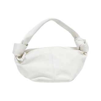 Bottega Veneta Pre-owned Handbags, female, White, Size: ONE SIZE Pre-owned Calf Handbag