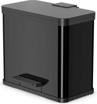 Hailo Bidone a pedale &Ouml;ko trio Plus l capacit&agrave; 3 x 9 l