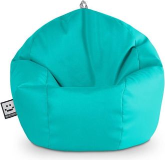 Happers Happers - Puff Pelota Polipiel Indoor Turquesa