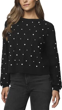 Splendid Demi Pearl Wool-Blend Sweater
