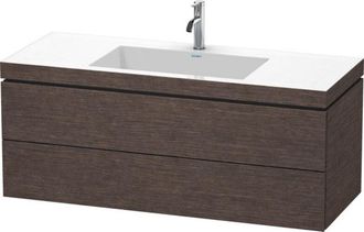Duravit Lavabo Para Muebles Duravit L-cube C-bonded Con Base, Colgante