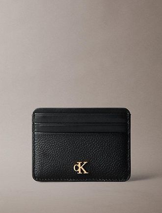 Calvin Klein Tarjetero De Piel Con Protecci&oacute;n Rfid Y Monograma