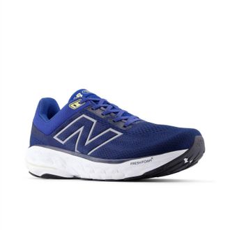 New Balance Mens Fresh Foam X 860V14 Shoes In Galaxy Blue With Nb Navy And Winter Grass