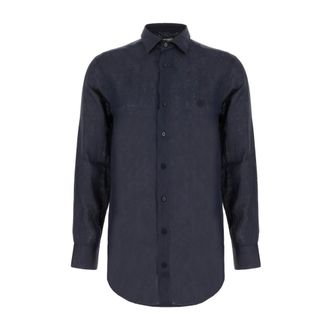 Etro Etro, Casual Shirts, male, Blue, Size: L Classic Cotton Shirt