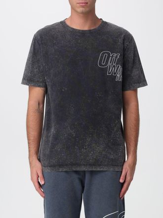 Off-white T-shirt in cotone con logo Off-White