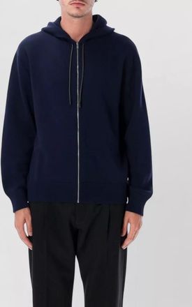 Bottega Veneta wool zip hooded jacket