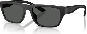 Emporio Armani Ea 4272U Zonnebrillen - unisex - Zonnebrillen - Zwart - 57 MM - Accessoires
