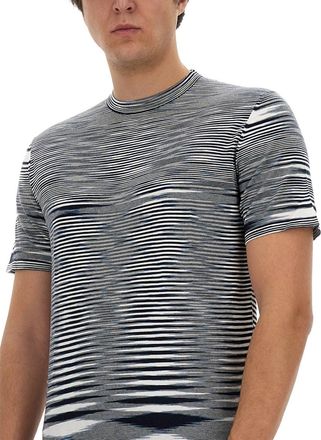 Missoni Cotton T-Shirt - Blue