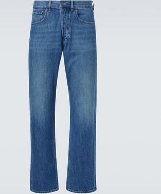 Valentino Mid-rise straight jeans