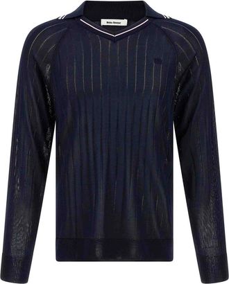 Wales Bonner Roots Polo Shirt Sweater