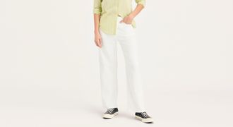 Dockers Womens High Straight Sutter Pants