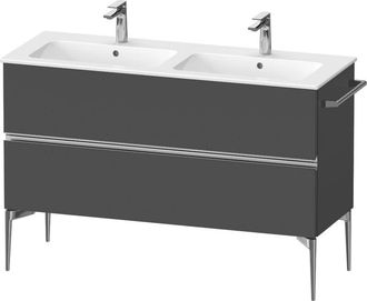 Duravit Duravit Sivida Mueble Bajo Lavabo, 2 Cajones, Tirador Cromado