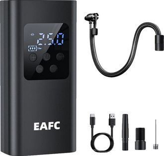 OEM Compresor De Neum&aacute;ticos Inal&aacute;mbrico, Inflado Eficiente, Control De Presi&oacute;n Inteligente, Color Negro, Funciona Con Pilas