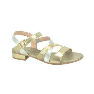 Hispanitas Platte sandaal - Dames - Schoenen - Geel - Maat: 37 EU